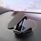 Suporte Veicular Magnético Dobrável 1080° — Fixação no Painel | Fluxo Tech